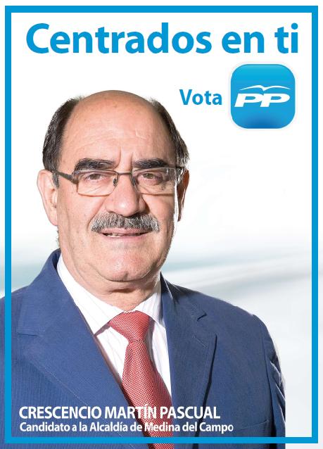 Cartel del Partido Popular de Medina del Campo